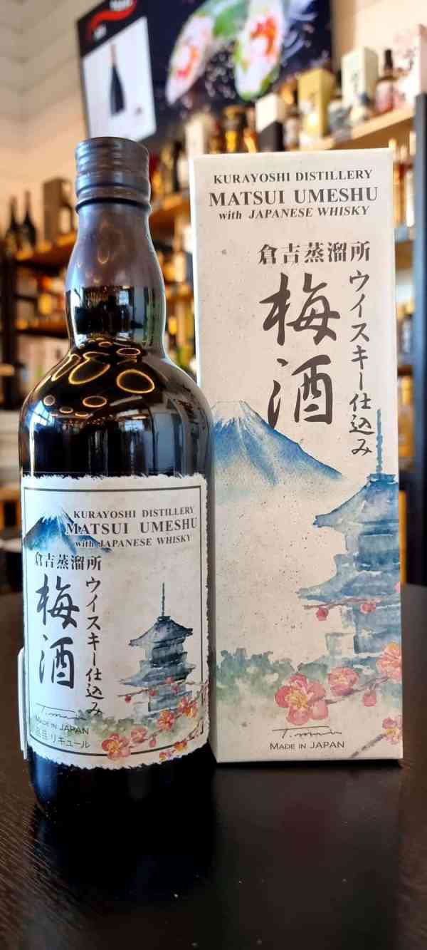 Matsui umeshu with japanese whisky